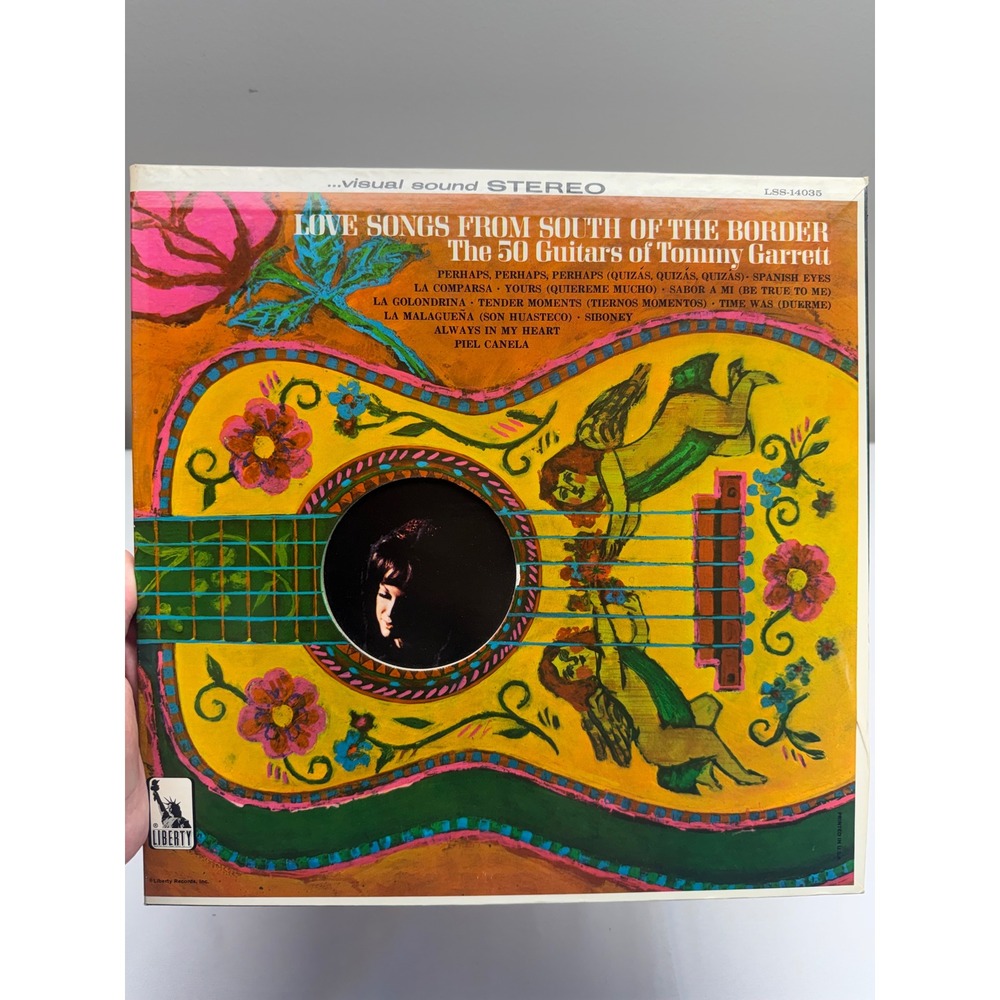 The 50 Guitars of Tommy Garrett Love Songs From South of the Border LP LSS-14035